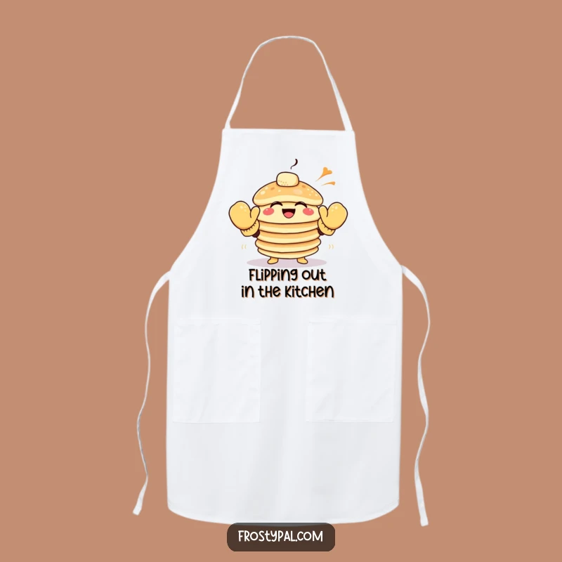 Funny Pancake Apron: Breakfast High-Five, Hilarious Chef Wear for Fun Cooks