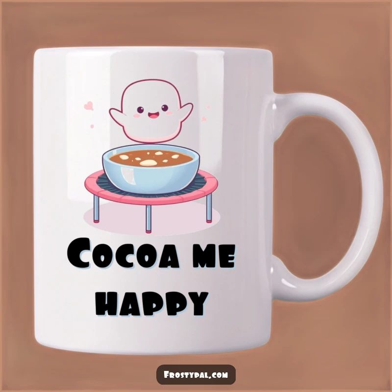 Funny Marshmallow Cocoa Mug - Hilarious Gift for Sweet Moments!