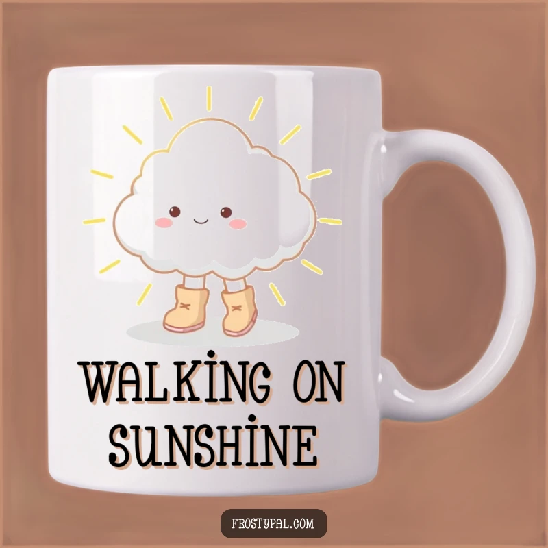 Funny Cloud Boots Mug - Whimsical Gift for Dreamers!
