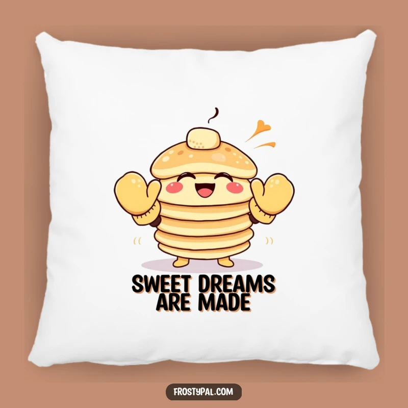 Funny Pancake Pillow: Cozy Breakfast Buddy, Hilarious Accent for Sofa and Bed