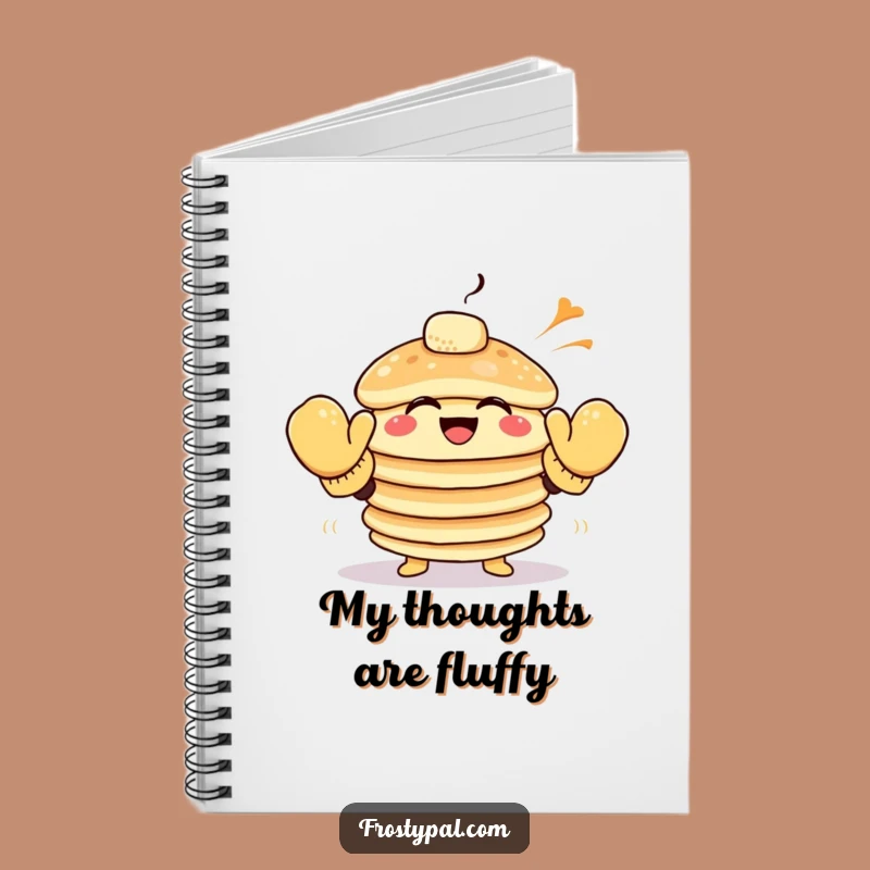 Funny Pancake Notebook: Breakfast Ideas Log, Hilarious Stationery for Creative Notes